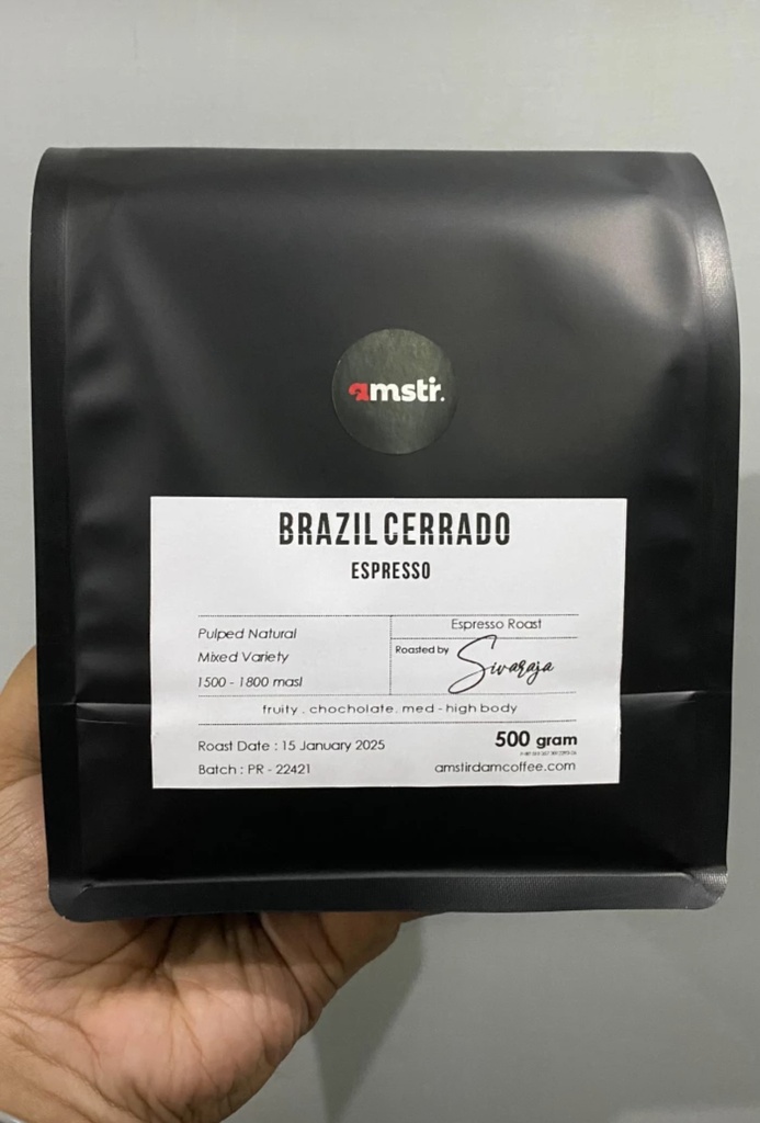 Arabica Brazil Cerrado Espresso 500gr