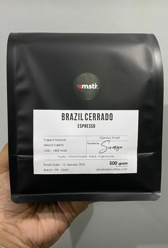 Arabica Brazil Cerrado Espresso 500gr